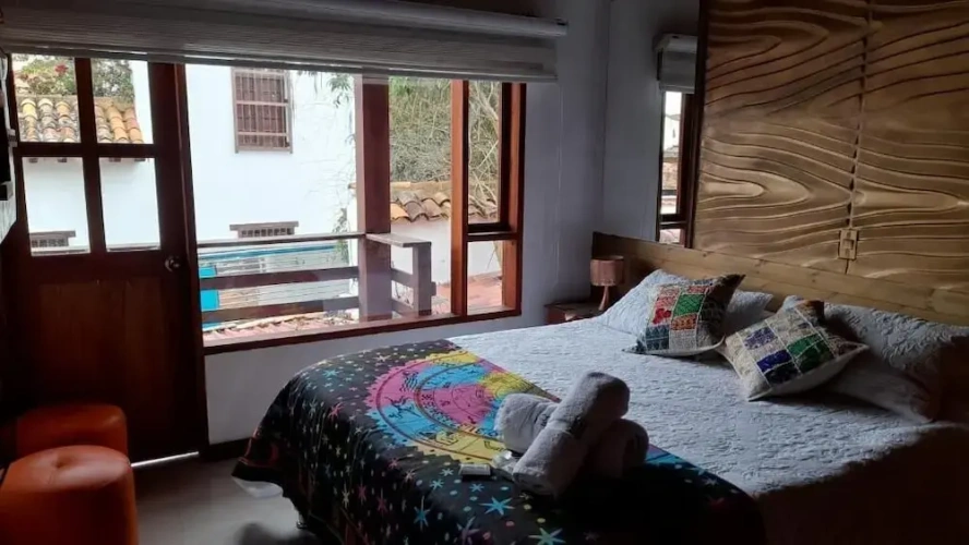 Standard Double room with balcony and with city view