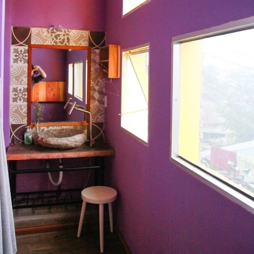 Bed in Dorm (female dorm) with city view
