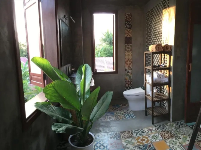 Villa with garden view