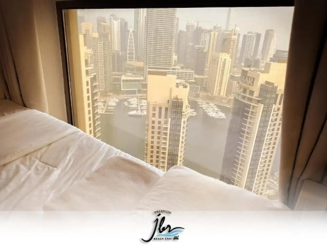 Beachside JBR Stay with Sea Views