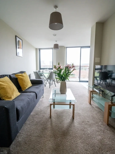 2 Bedrooms Standard Penthouse room with balcony and with river view