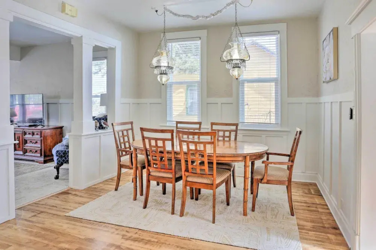 Mountain-view Lead Home w/ Patio + Fire Pit!