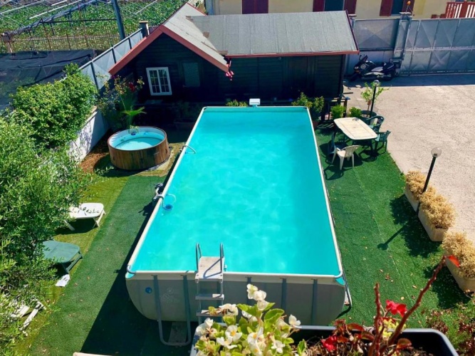 Standard Double room with pool view