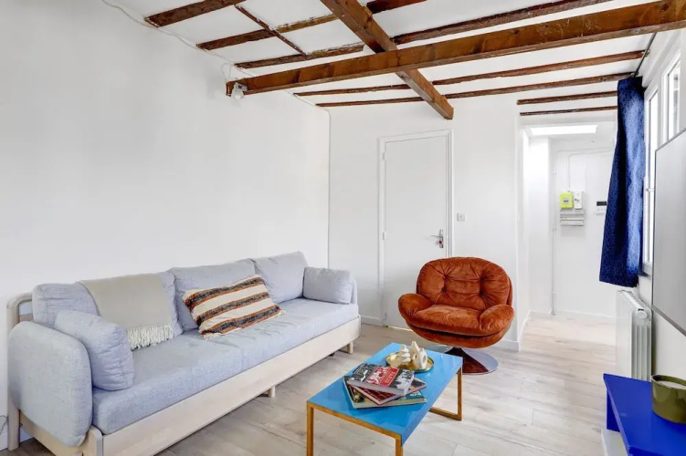 Chic 1BR Steps from Montorgueil