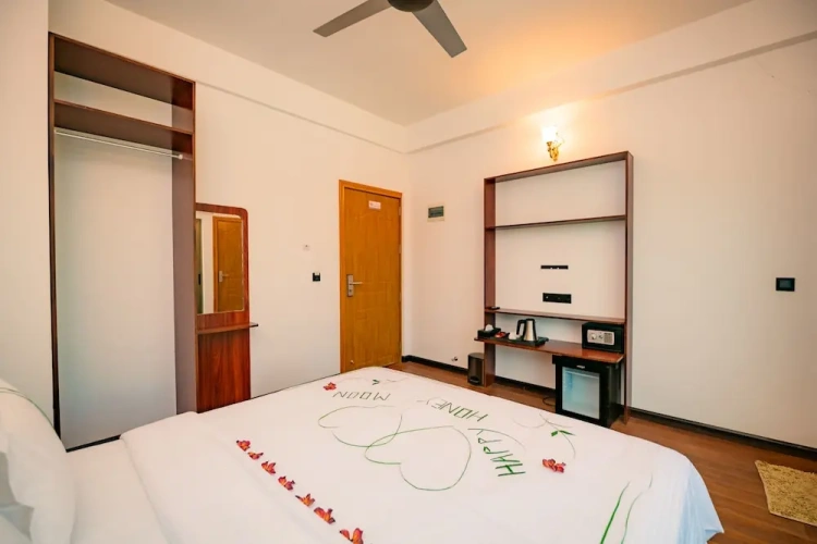 Deluxe Double room with balcony and with city view