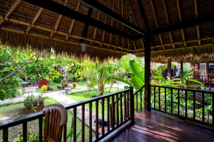 1 Bedroom Deluxe Double Bungalow with garden view