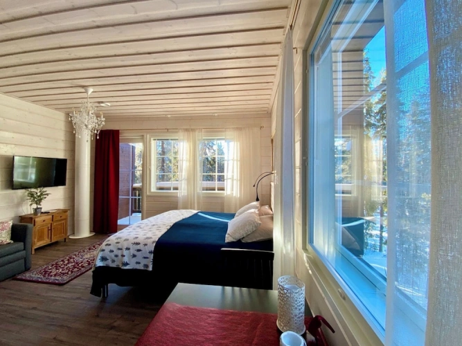 Deluxe Double Suite with balcony and with park view