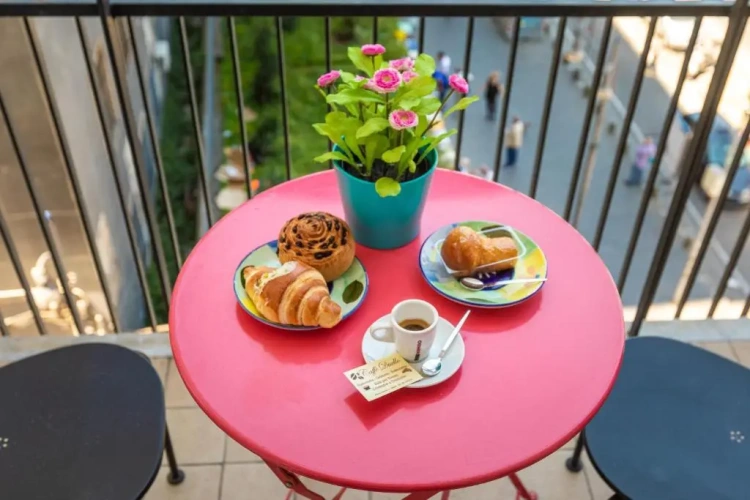 Economy Double room with balcony and with view
