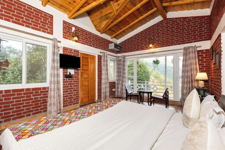 Standard Double Family room with balcony and with land view