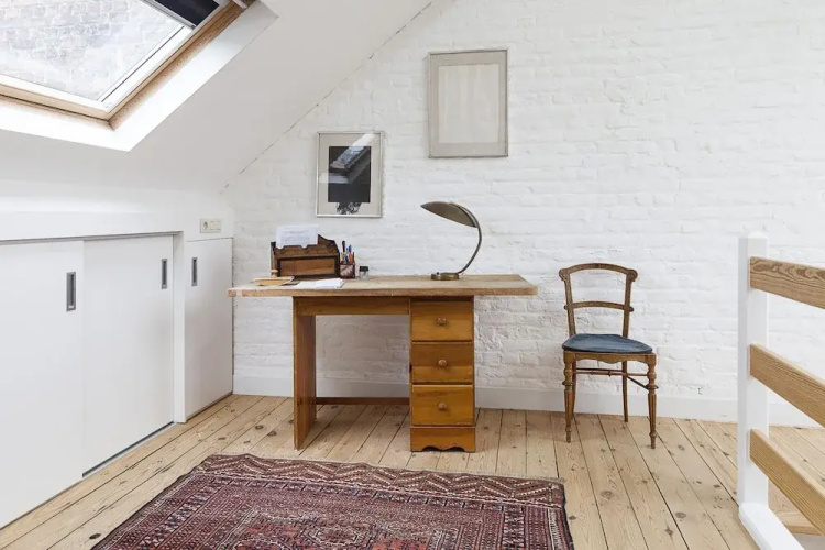 Bright and Sunny Attic Room
