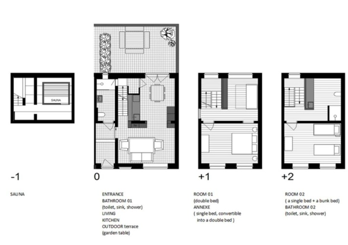 3 Bedrooms Single Cottage