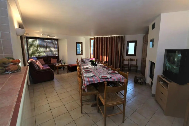 Apartment Renard 140m2 - 5-6 rooms - Living room with fireplace