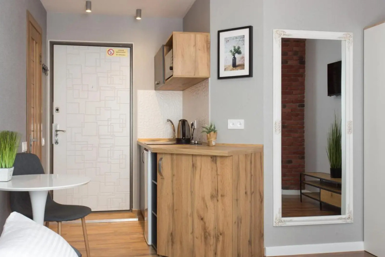 Studio with City View - Hrekivska str. 5-1