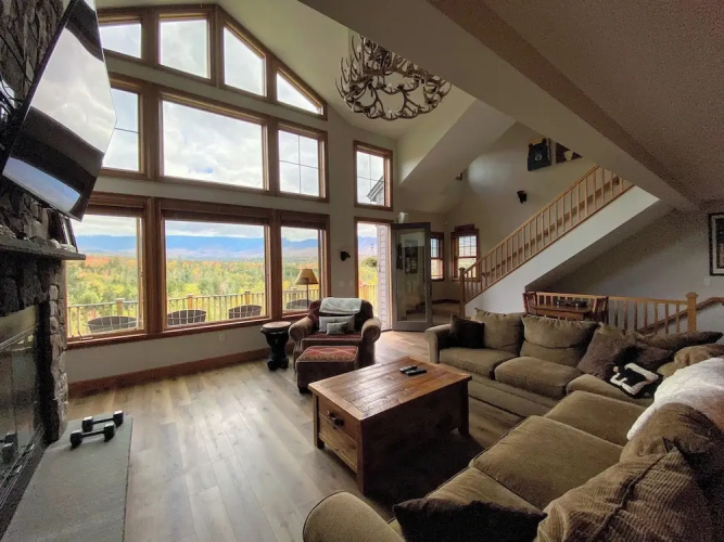 Mm1 Luxury Home, Walk To Mount Washington Hotel! Ac, Heated Floor, Stunning Views Pool Gym! - Bethlehem, NH