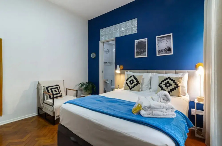 Flat in Copacabana 9 Minutes From the Beach Stc202