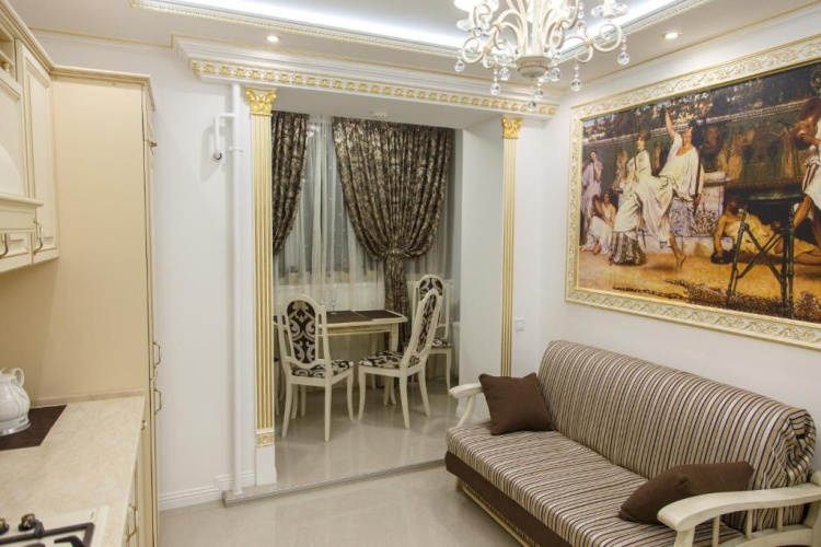 Apartment with balcony and with view
