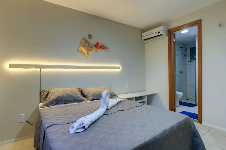 Apt próximo Beach Park Porto das Dunas