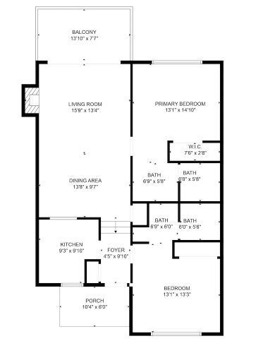 2 Bedrooms Standard room