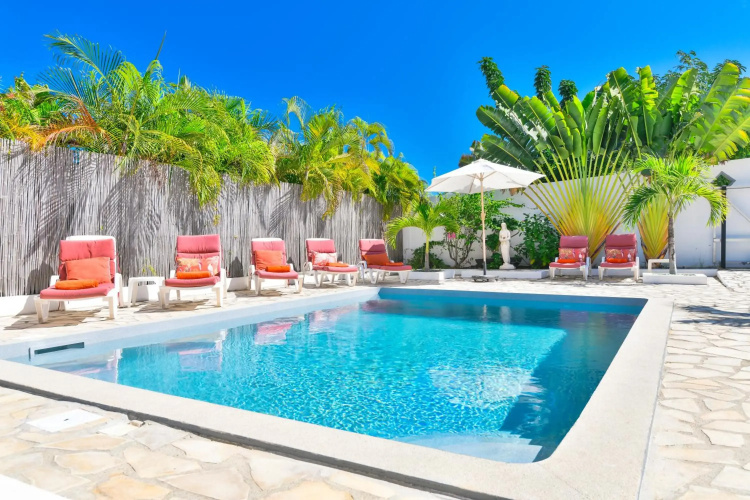 Villa Caribbean Star, 5 min walk from the beach