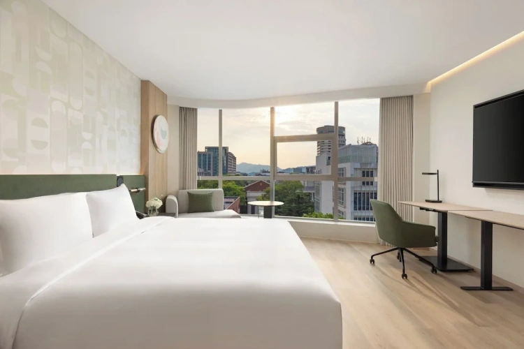 Standard Double room with city view