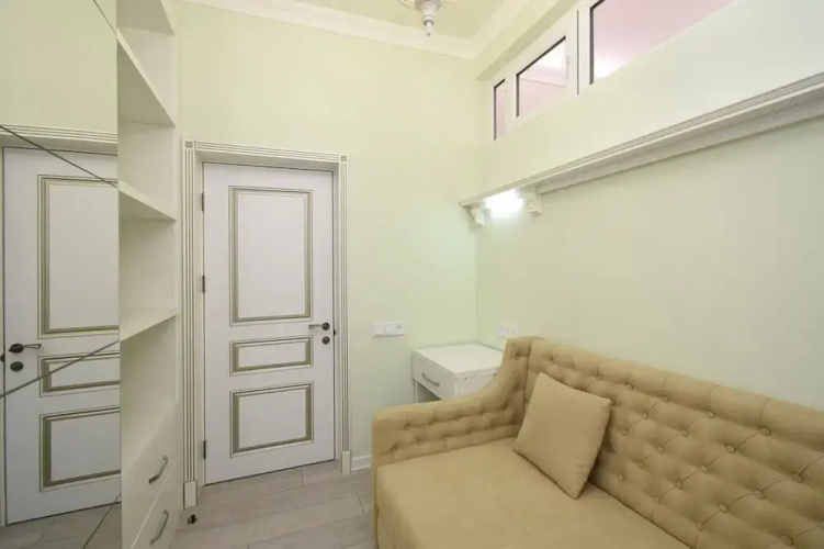 Luxury white apartment