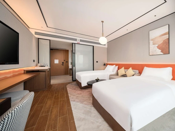 Standard Twin room with mountain view