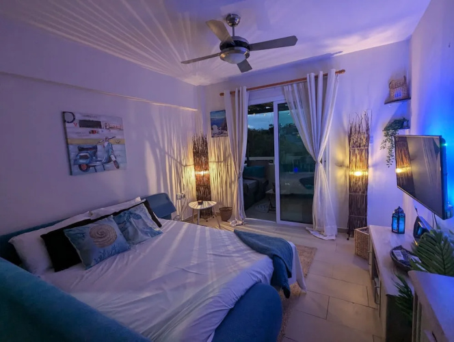 Andros Apt 2 Bed Free Wi-fi Safe Complex Pool