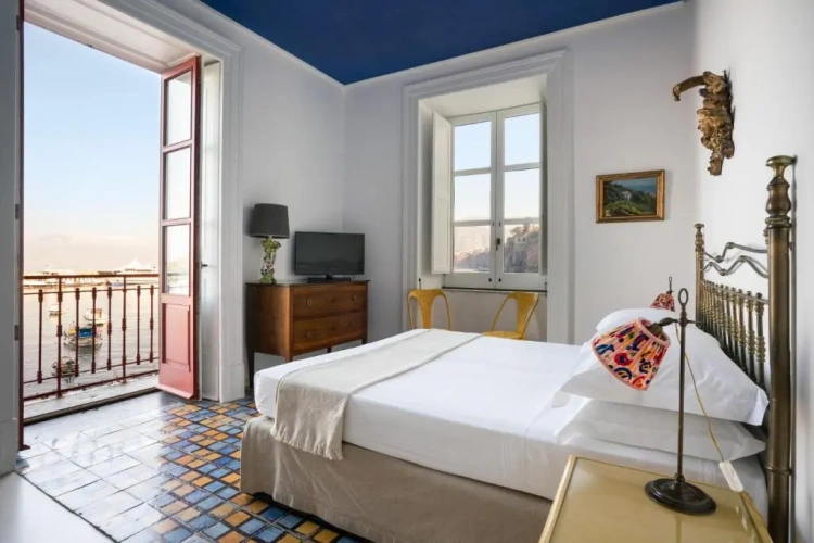 Deluxe Double room with balcony and with sea view
