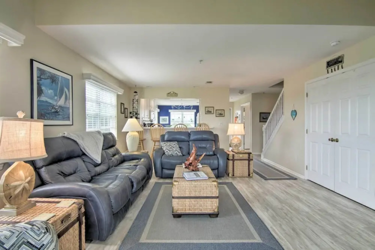 Near Beaches: Ocean View Condo w/ Balcony!