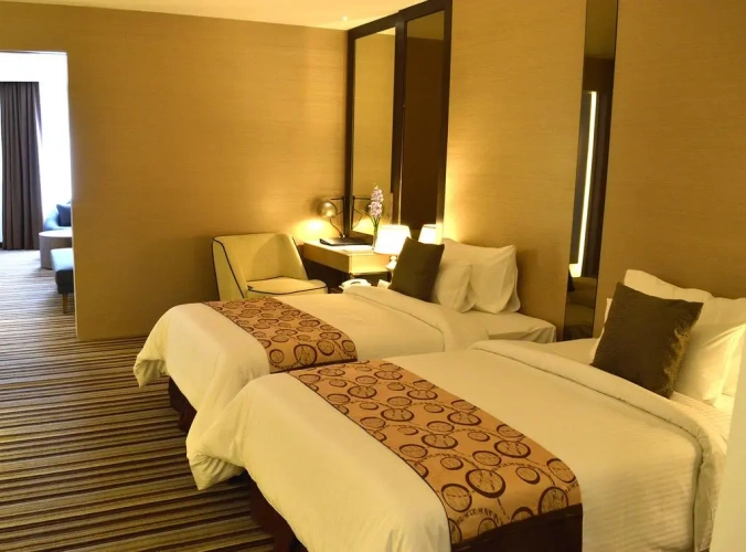 Deluxe Double room with city view