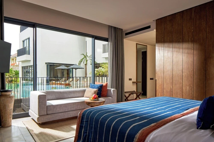 Deluxe Double room with pool view