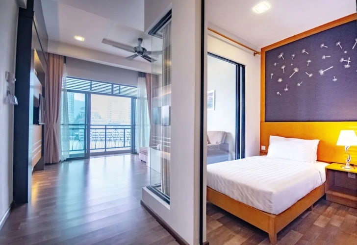 1 Bedroom Twin Suite with balcony