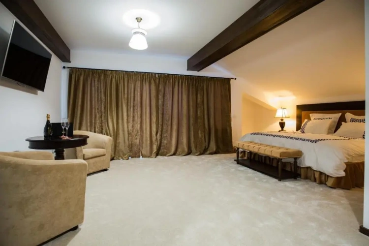 Standard Quadruple room with balcony and with view