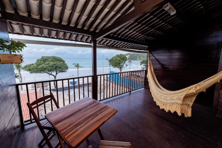 Standard Triple room with balcony and beachfront