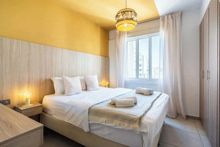 Double Apartment with balcony and with sea view