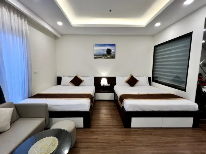 Luxury Apartment with balcony and beachfront