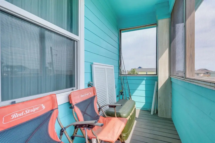 Furnished Deck + Ocean Views: Surfside Beach Home