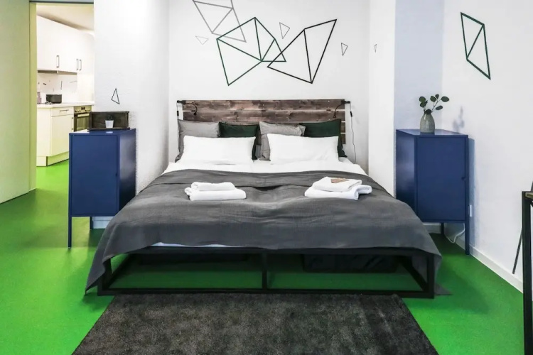 Hostel room superclean for 3