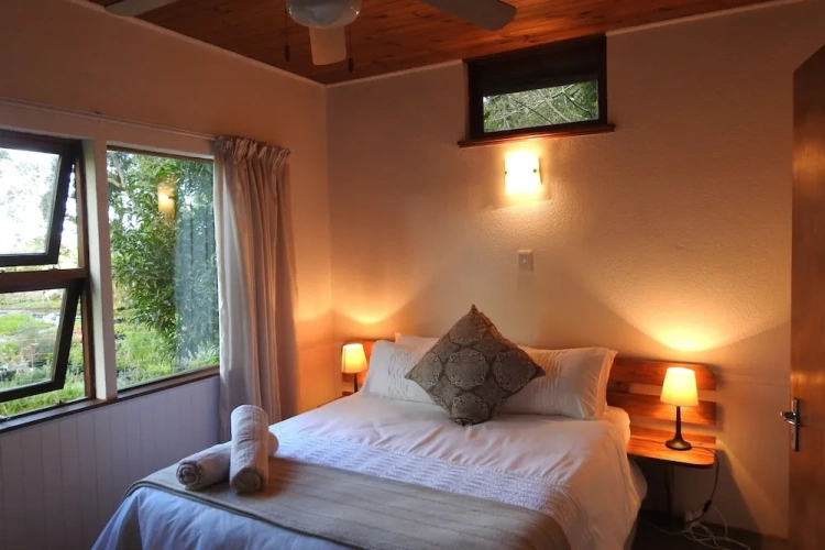 Cottage with balcony