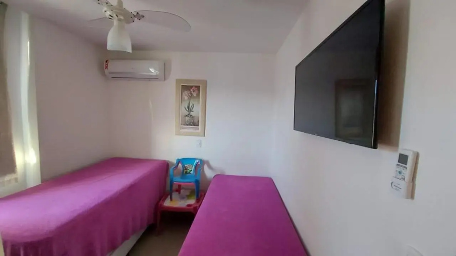 Praia do Morro - Guarapari - Apto 2 Quartos com AR Split - Internet-WiFi - Edifício Gil Nogueira