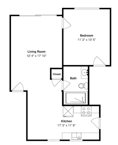 1 Bedroom Standard room with balcony