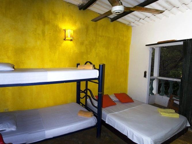 Standard Quadruple room with balcony