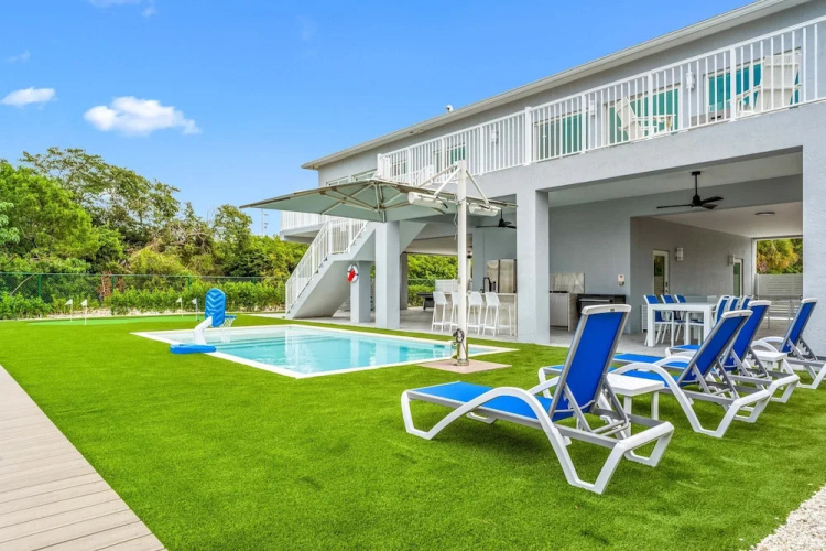 Saltwater Social Game Room Pool Dock Views