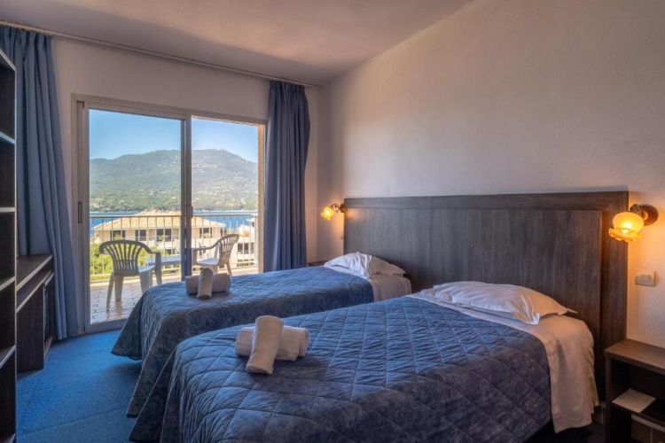 Standard Twin room with sea view
