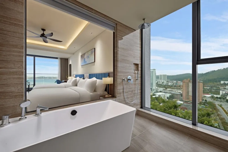 Deluxe Twin room with city view