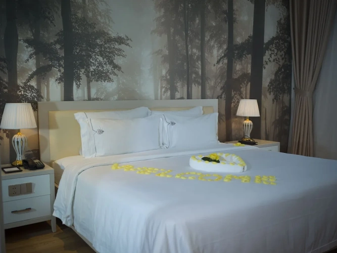 Deluxe Double room with city view