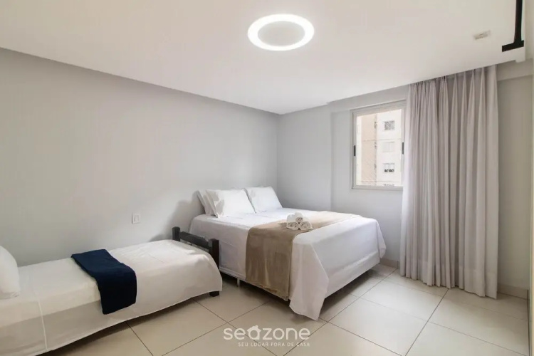 3 Bedroom Apt w/ A/C in Goiania Eon0402