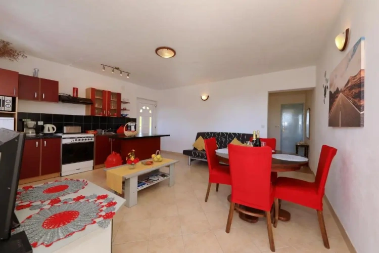 Apartment with balcony and with view