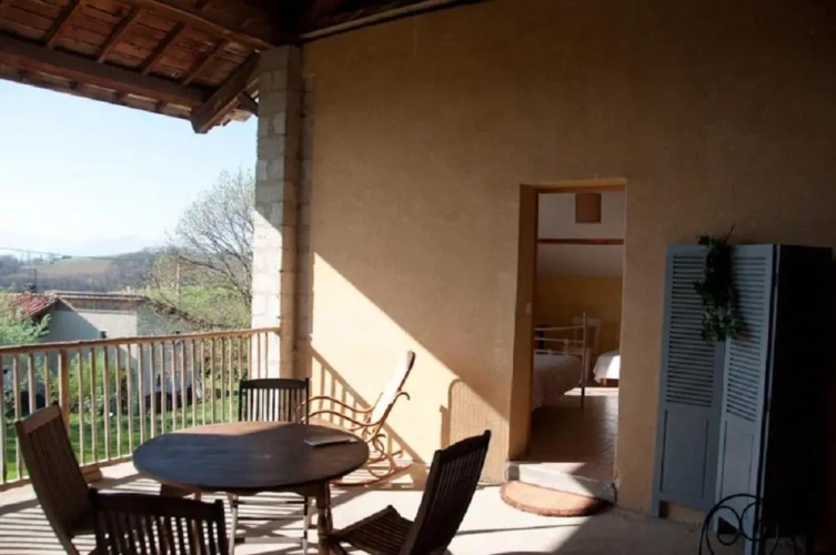 Standard Double room with balcony and with mountain view