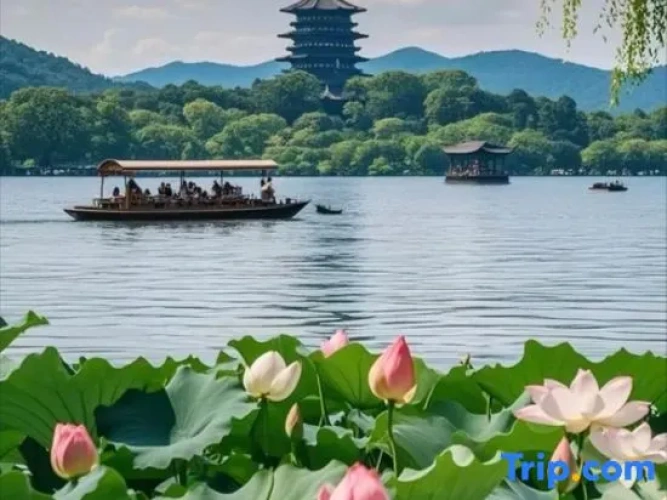 Outside
